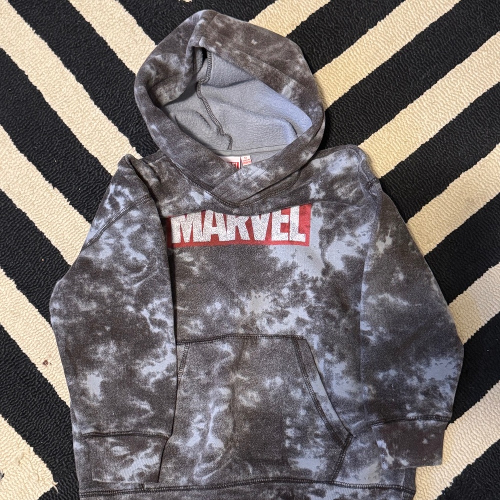 Marvel Boys Sweatshirt hoodie size S 6/7 - Picture 2 of 5